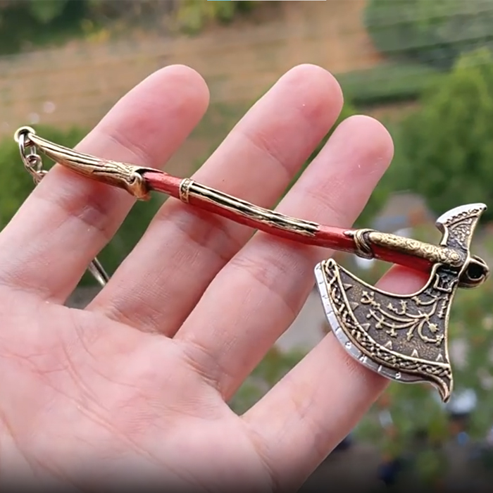 Móc khóa God Of War Ragnarok - Leviathan Axe 1 moc khoa god of war ragnarok leviathan axe 42